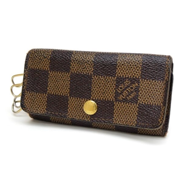 56112 1 Louis Vuitton 4 Key Case Multicle 4 Damier Brown