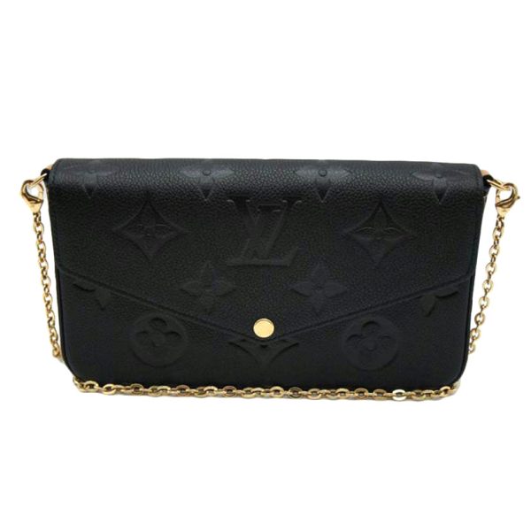 56382 4 Louis Vuitton Empreinte Shoulder Bag Black