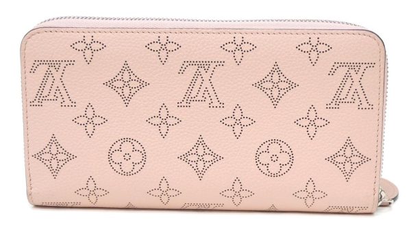 56435 2 Louis Vuitton Long Wallet Zippy Wallet Mahina Pink