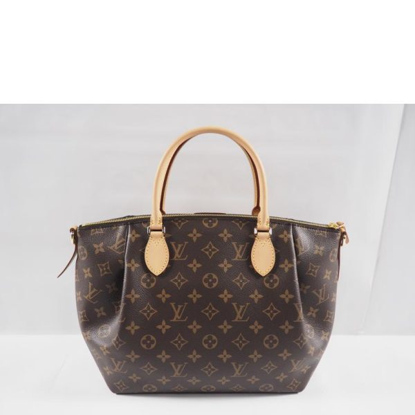 57128 2 Louis Vuitton Thuren Mm Monogram Handbag Brown