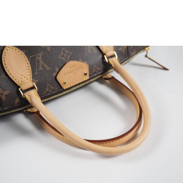 57128 3 Louis Vuitton Thuren Mm Monogram Handbag Brown