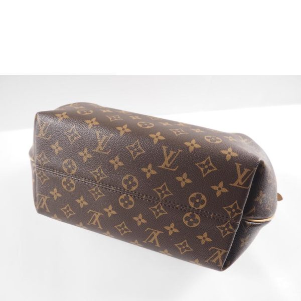 57128 4 Louis Vuitton Thuren Mm Monogram Handbag Brown