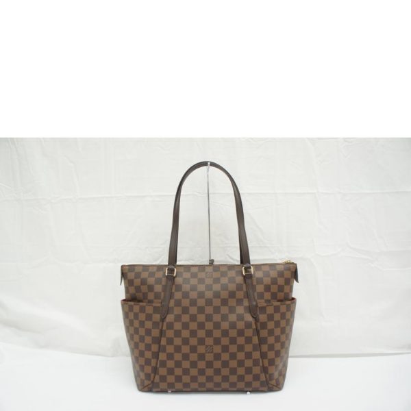 57530 2 Louis Vuitton Totally Mm Damier Ebene Handbag Brown