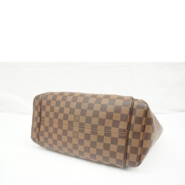 57530 3 Louis Vuitton Totally Mm Damier Ebene Handbag Brown