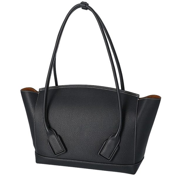 575941vmao11229 2 Bottega Veneta Palmerato The Arco Tote Bag Black