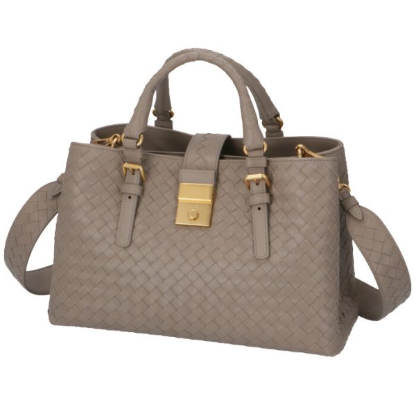 576336vq13c2445 1 Bottega Veneta Roma S Intrecciato 2way Shoulder Bag