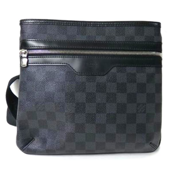 57980 1 Louis Vuitton Thomas Damier Graphite Bag Black