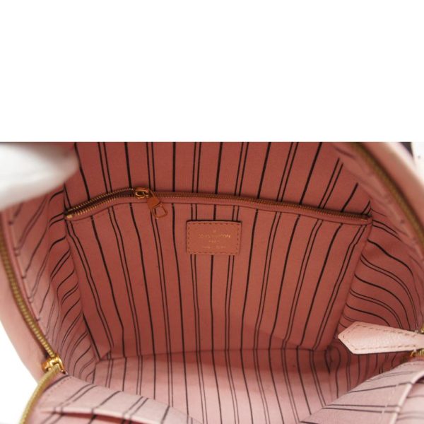 58249 5 Louis Vuitton Sorbonne Empreinte Backpack Pink