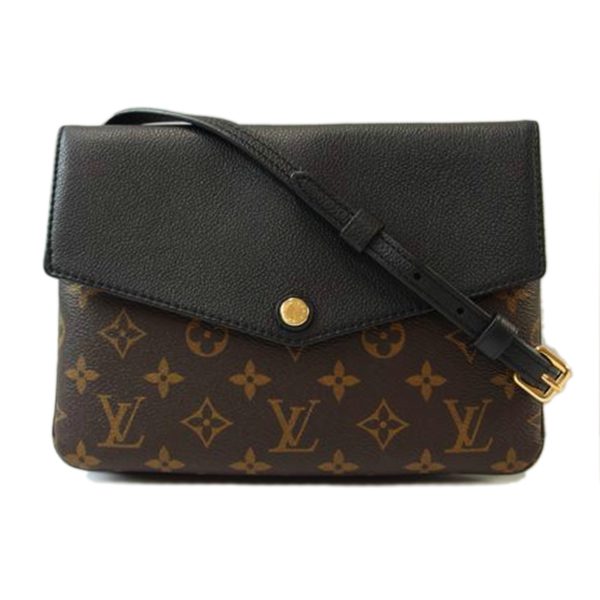 58509 1 Louis Vuitton Twice MG Black