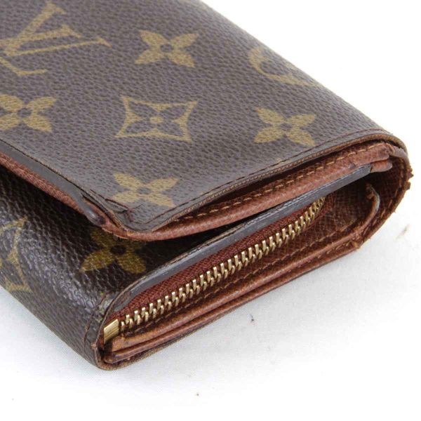 5854240308175t 3 Louis Vuitton Portomone Vietresor Bifold Wallet Monogram Canvas