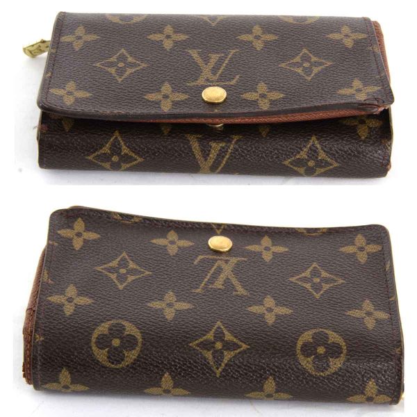 5854240308175t 5 Louis Vuitton Portomone Vietresor Bifold Wallet Monogram Canvas