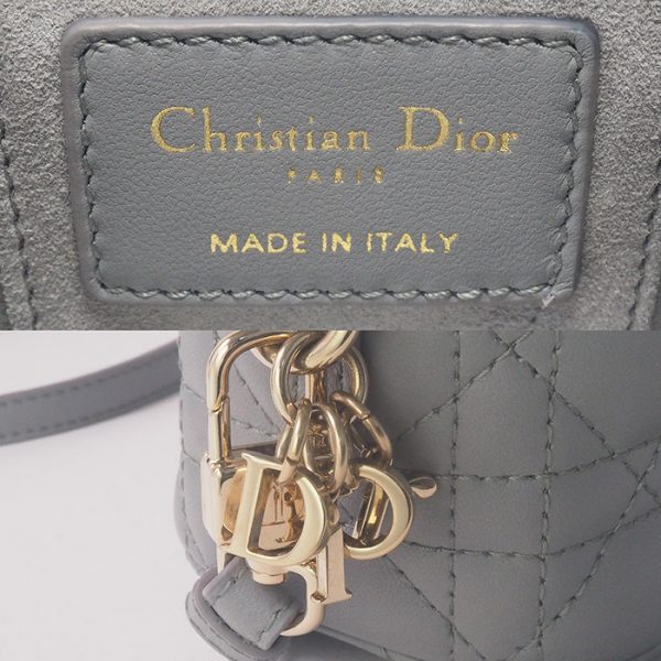 5854 4 Christian Dior Lady Dior Micro Vanity Shoulder Bag