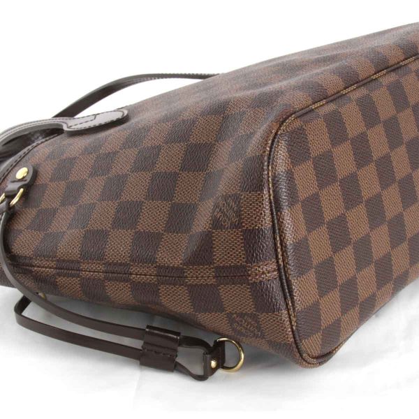 5855231006596t 5 Louis Vuitton Neverfull PM Tote Bag Damier Canvas Brown