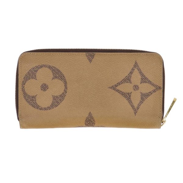 58786 2 Louis Vuitton Zippy Monogram Giant Reverse Canvas Wallet