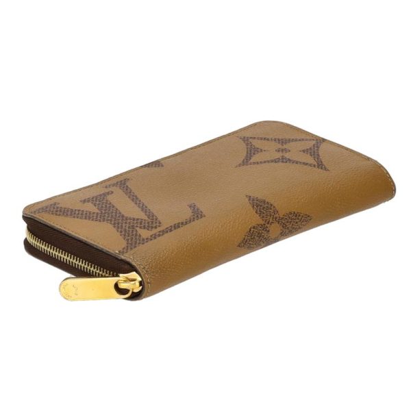 58786 4 Louis Vuitton Zippy Monogram Giant Reverse Canvas Wallet