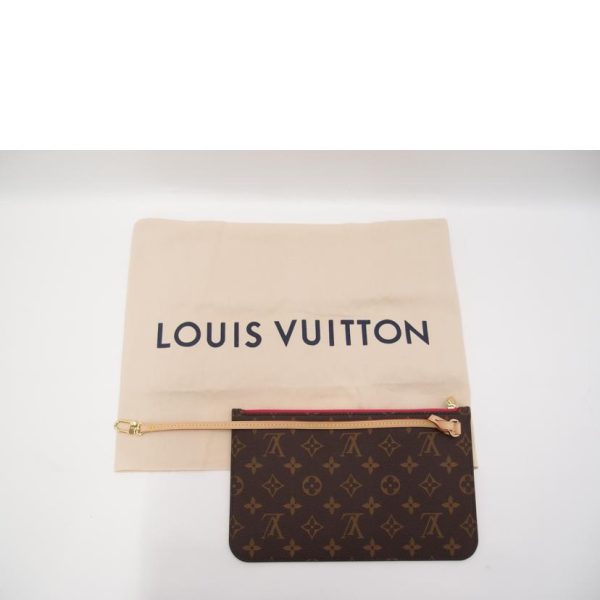 59341 6 Louis Vuitton With Pouch Monogram Tote Bag Brown