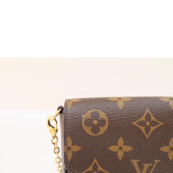 59561 7 Louis Vuitton Pochette Felice Monogram Fuchsia