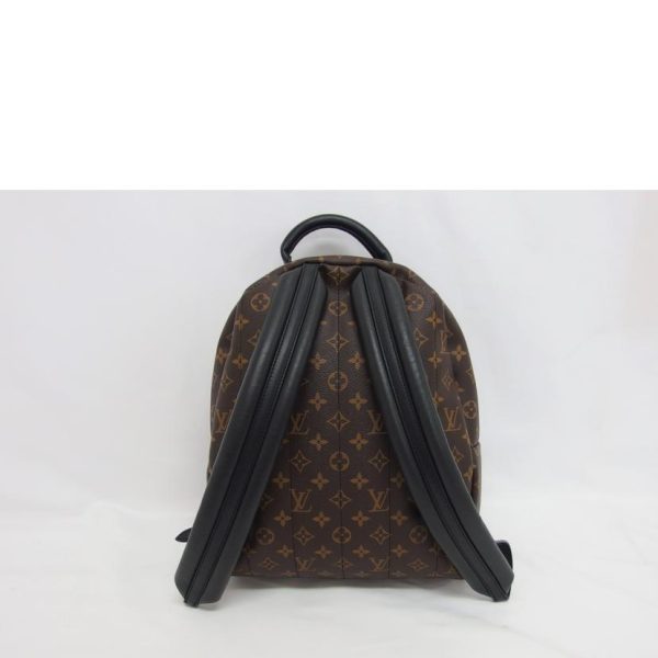 59640 2 Louis Vuitton Palm Spring MM Monogram Backpack Brown