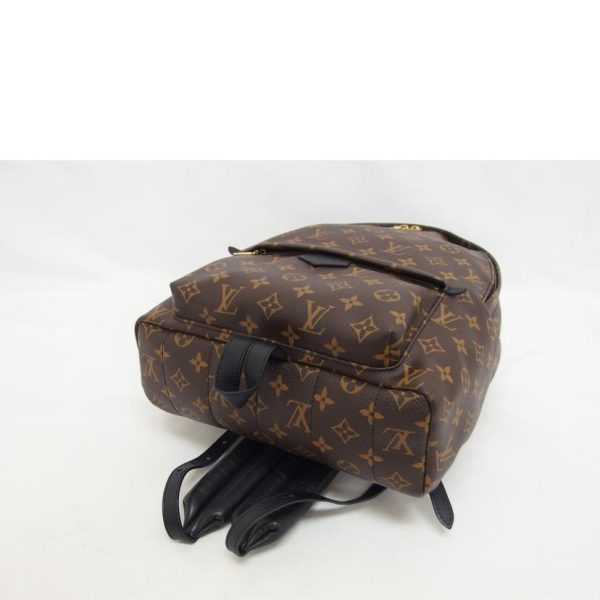 59640 3 Louis Vuitton Palm Spring MM Monogram Backpack Brown