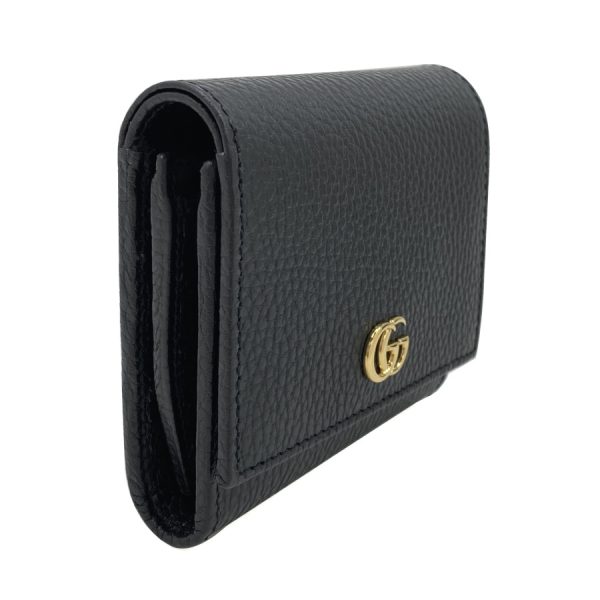 598587cao0g1000 03 Gucci Marmont Leather Black Wallet