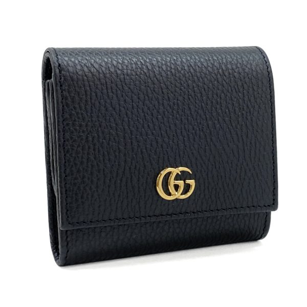 598587cao0g1000 10 Gucci Marmont Leather Black Wallet