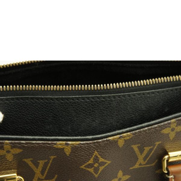 59942 6 Louis Vuitton Palas Monogram Handbag Brown