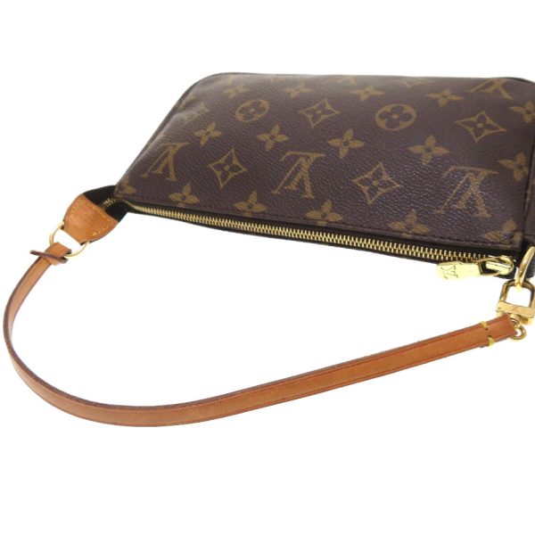 5k0248sz5 3 Louis Vuitton Pochette Pouch Bag Brown