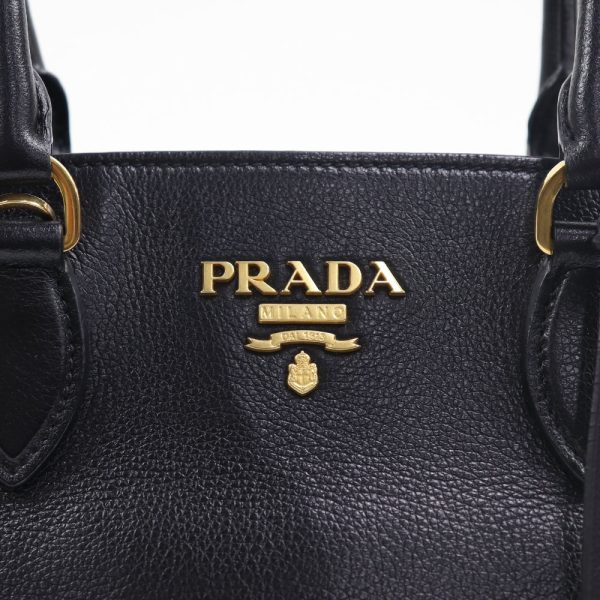 5prd16 00017 06 Prada Saffiano Handbag Shoulder Nero Black