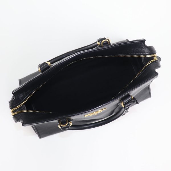 5prd16 00017 08 Prada Saffiano Handbag Shoulder Nero Black