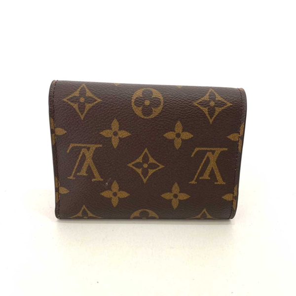 6 lv230707 1ta 01 Louis Vuitton Portefeuille Victorine Wallet Brown