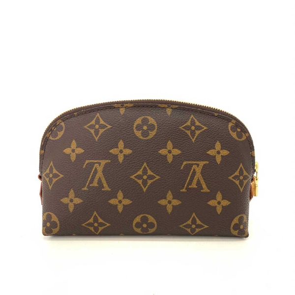 6 lv230707 2ta 01 Louis Vuitton Pochette Cosmetic PM Pouch Brown