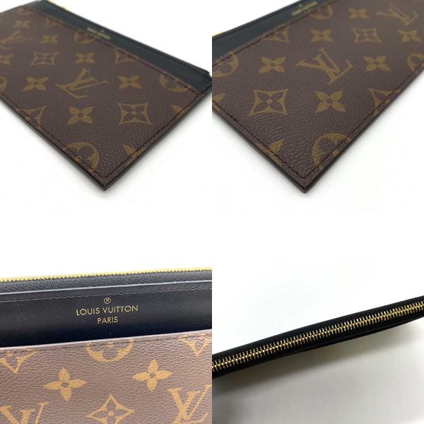 6 lv230909 4ta 04 Louis Vuitton Slim Purse Long Wallet Brown