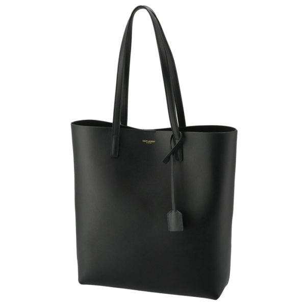 600306csv0j1000 6 Saint Laurent Paris Tote Shopping Bag Black