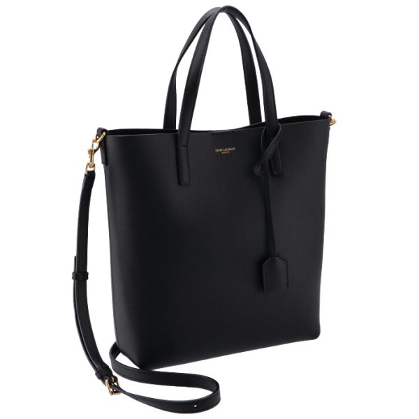 600307csv0j1000 Saint Laurent Paris Toy Shopping Tote Bag Black