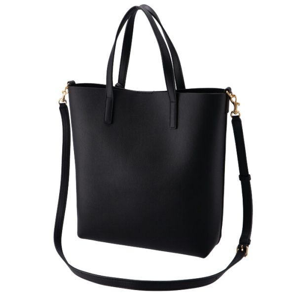 600307csv0j1000 2 Saint Laurent Paris Toy Shopping Tote Bag Black