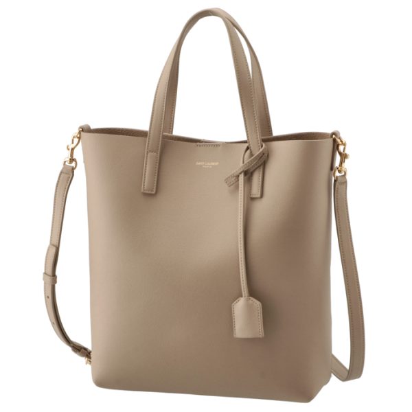 600307csv0j2721 1 Saint Laurent Paris Toy Shopping Tote Bag Beige