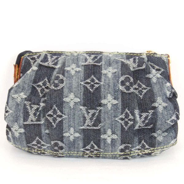 6005210606135a 2 Louis Vuitton True Rayer Monogram Pouch Denim Blue