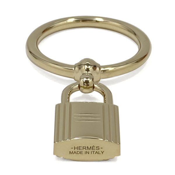 602172s00 03 Hermes Scarf Cadena Key Charm Boyle Ring Gold