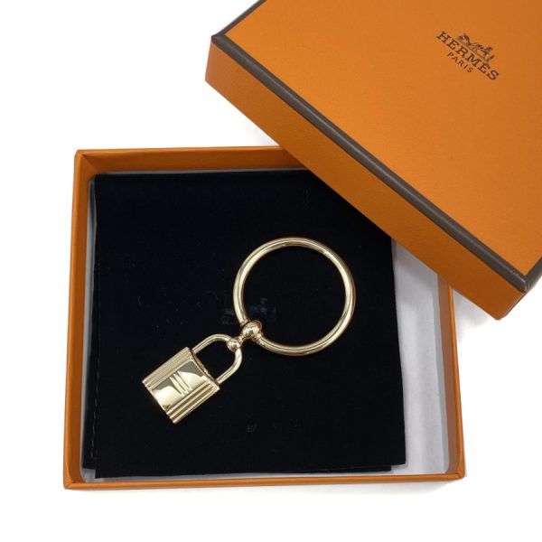 602172s00 06 Hermes Scarf Cadena Key Charm Boyle Ring Gold