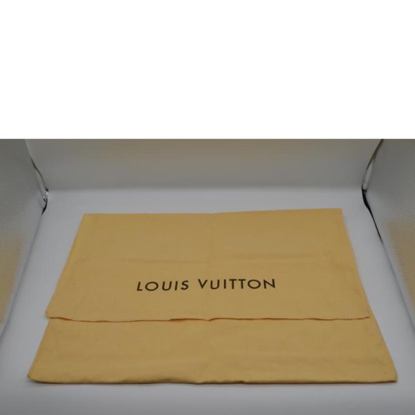 60574 7 Louis Vuitton NV Soufflo BB Monogram Bag Brown Red