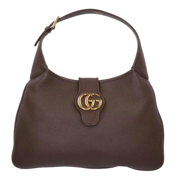 61246 1 Gucci Aphrodite Medium Shoulder Bag Brown