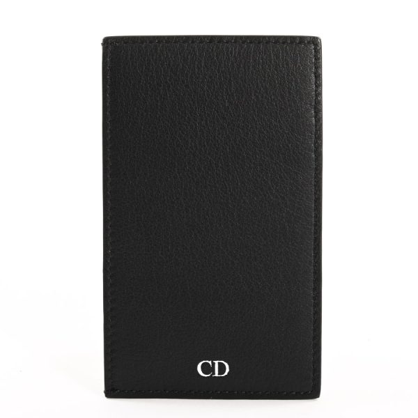 6127437 3 Dior Card Case Black