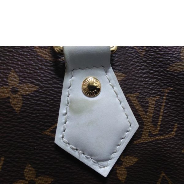 61309 9 Louis Vuitton Speedy Pandoliere 25 Monogram Handbag Brown