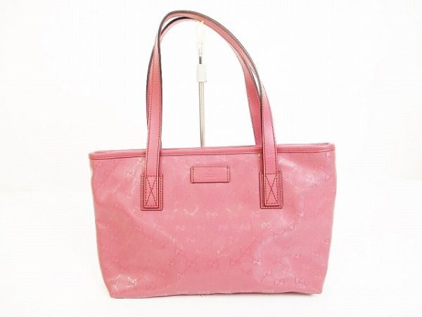 6131 Gucci Implement Leather Shoulder Bag Pink