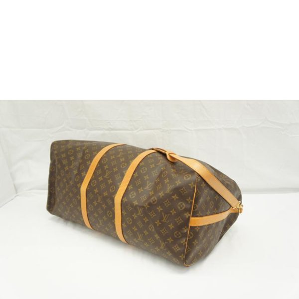 61799 3 Louis Vuitton Keepall Bandouliere Brown Bag