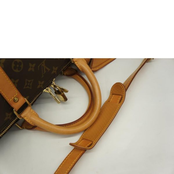 61799 4 Louis Vuitton Keepall Bandouliere Brown Bag