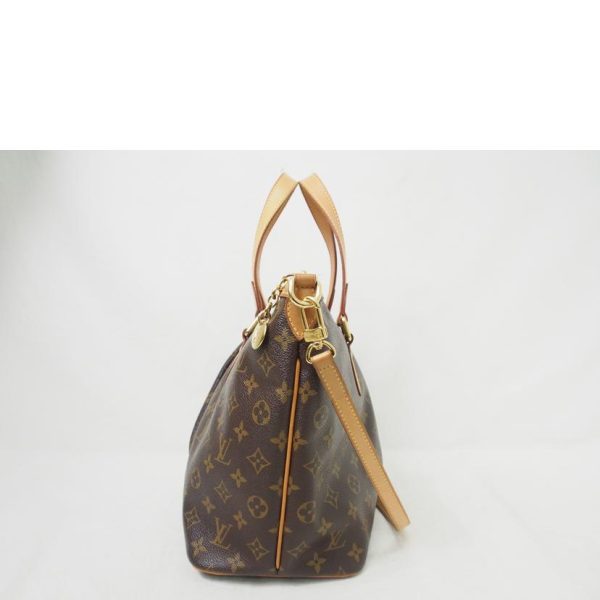 61891 3 Louis Vuitton Palermo Monogram Bag Brown