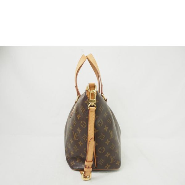 61891 4 Louis Vuitton Palermo Monogram Bag Brown