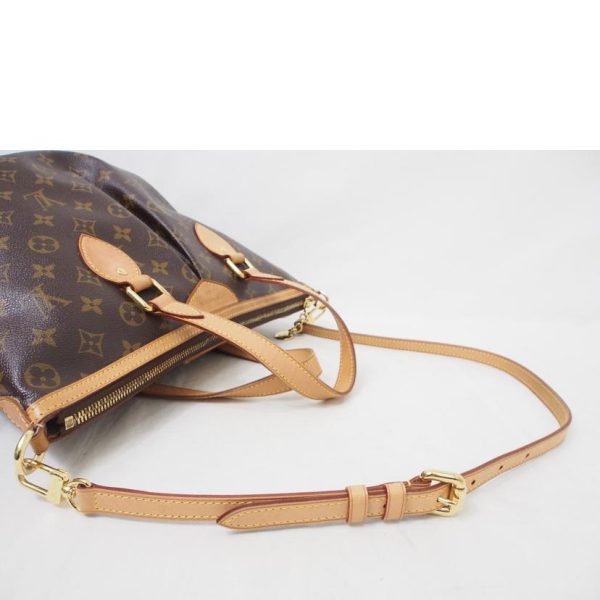 61891 7 Louis Vuitton Palermo Monogram Bag Brown