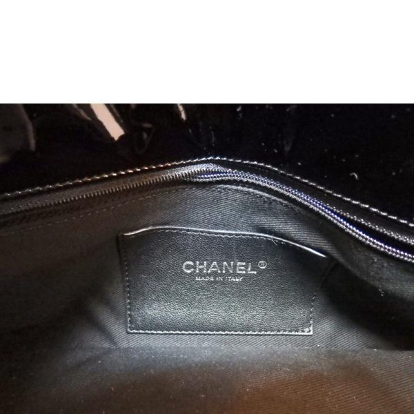 62485 6 Chanel Enamel Chain Tote